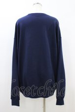 画像2: NieR Clothing / プリントSWEAT  XL 紺 H-26-09-06-052-PU-TO-AK-ZH (2)