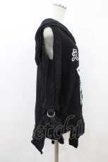 画像4: HYPER CORE / プリントセーラー襟トップス  黒 H-26-09-06-054-PU-TO-AK-ZH (4)