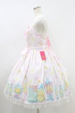 画像2: Angelic Pretty / Delicious Lemonadeジャンパースカート F ピンク H-26-09-06-1001-AP-OP-YZ-ZH (2)