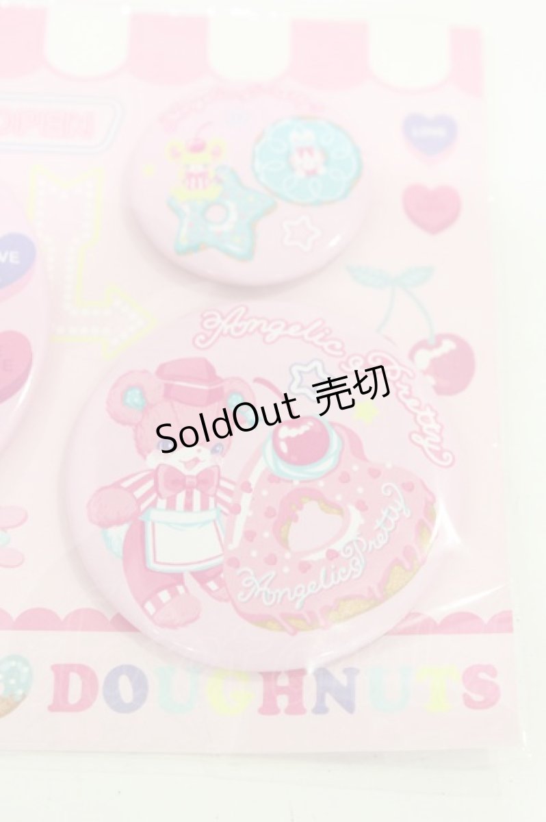 画像2: Angelic Pretty / Toy's Donut Diner缶バッジSet  ピンク H-26-09-06-1016-AP-ZA-YZ-ZH (2)