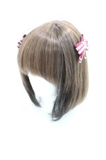画像1: Kurumi Collaboration / ヘアクリップ  ワイン H-26-09-06-1019-GO-AC-YZ-ZH (1)