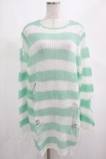 画像1: KILL STAR / Peppermint knit Sweater M ミント H-26-09-06-1021-SL-TO-KB-ZH (1)