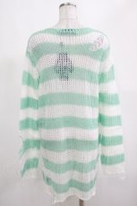 画像2: KILL STAR / Peppermint knit Sweater M ミント H-26-09-06-1022-SL-TO-KB-ZH (2)