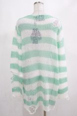 画像2: KILL STAR / Peppermint knit Sweater M ミント H-26-09-06-1023-SL-TO-KB-ZH (2)
