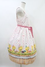 画像3: Emily Temple cute / Revivalノースリーブワンピース M Piyo Piyo Basket H-26-09-06-010-ET-OP-AK-ZH (3)