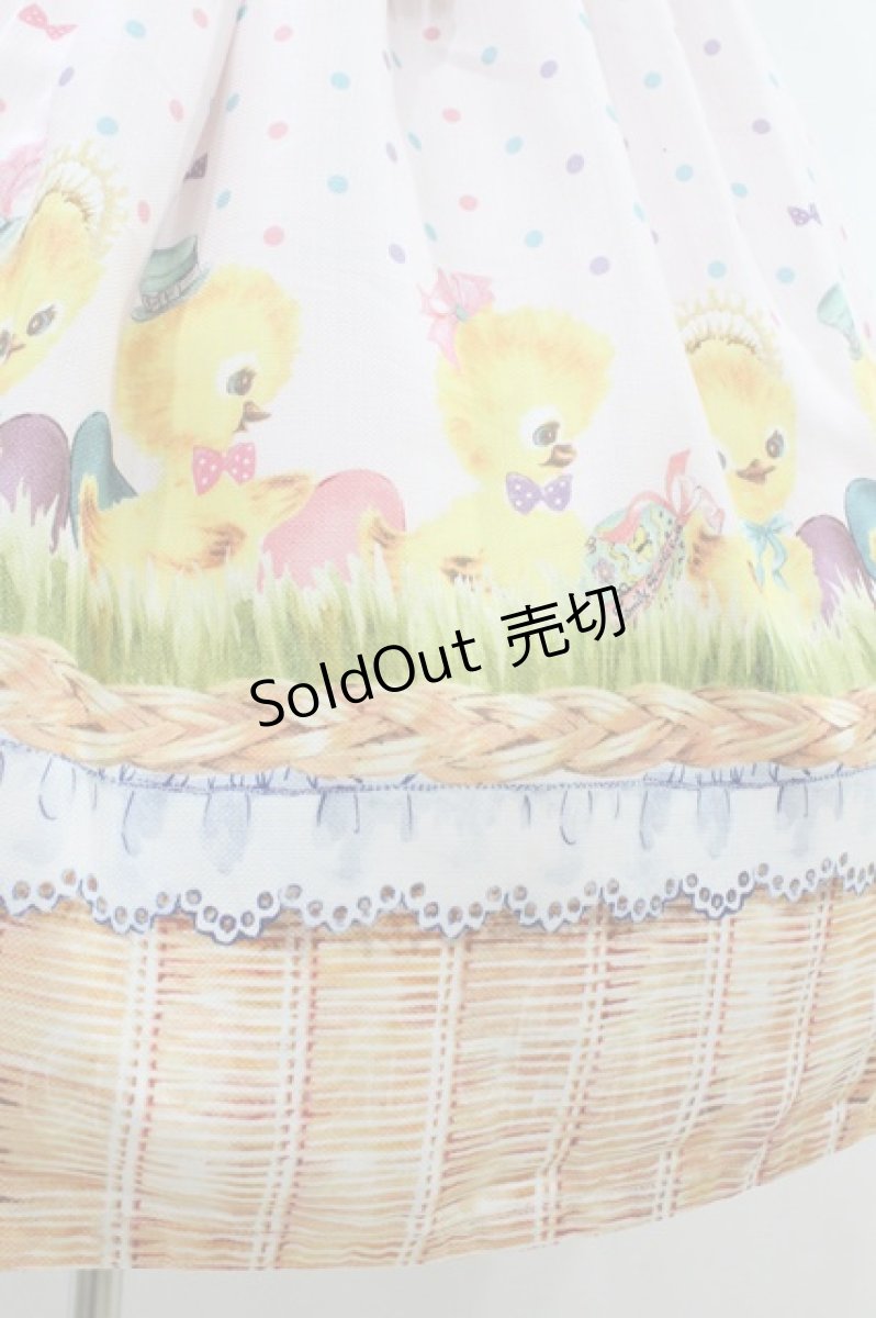 画像5: Emily Temple cute / Revivalノースリーブワンピース M Piyo Piyo Basket H-26-09-06-010-ET-OP-AK-ZH (5)