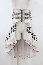画像1: Ozz oneste / フィッシュテールコルセット  アイボリー H-26-09-06-003-OO-ZA-AK-ZH (1)