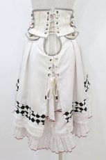 画像2: Ozz oneste / フィッシュテールコルセット  アイボリー H-26-09-06-003-OO-ZA-AK-ZH (2)