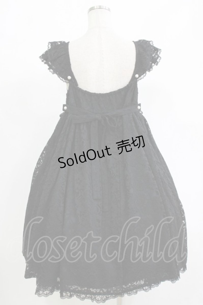 画像3: Angelic Pretty / Sweet Dollyジャンパースカート F ブラック H-26-09-07-042-AP-OP-YZ-ZH (3)