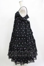 画像2: Angelic Pretty / Candy Petit Heartジャンパースカート Free ブラック H-26-09-07-045-AP-OP-NS-ZH (2)