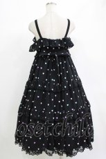 画像3: Angelic Pretty / Candy Petit Heartジャンパースカート Free ブラック H-26-09-07-045-AP-OP-NS-ZH (3)