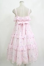 画像3: Angelic Pretty / Candy Petit Heartジャンパースカート Free ピンク H-26-09-07-046-AP-OP-NS-ZH (3)