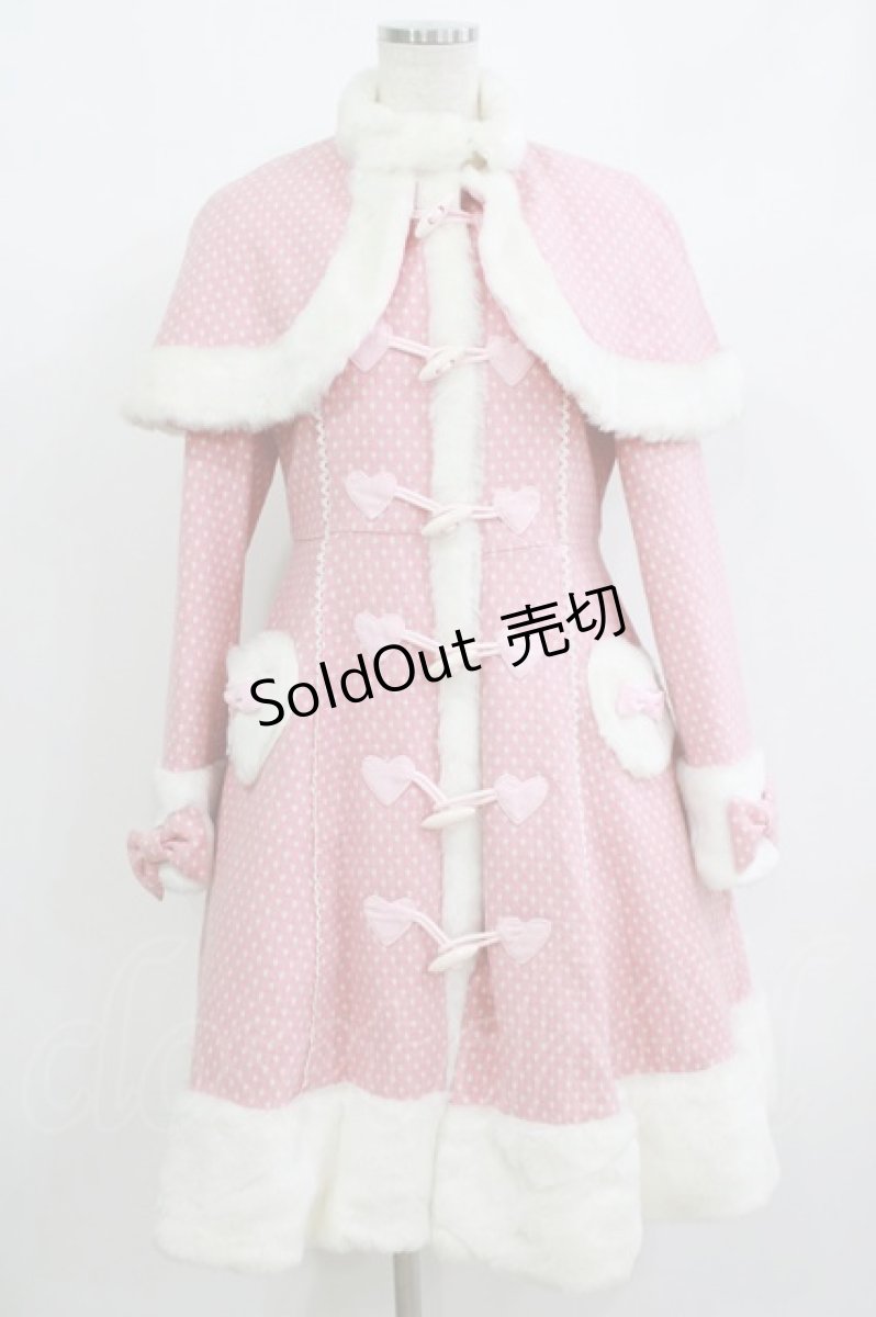 画像1: Angelic Pretty / Snow birdコート Free ピンク H-26-09-07-051-AP-CO-NS-ZH (1)