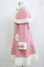 画像2: Angelic Pretty / Snow birdコート Free ピンク H-26-09-07-051-AP-CO-NS-ZH (2)