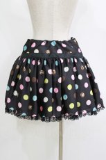 画像3: Angelic Pretty / ポルカドットチョコレートスカート Free ブラック H-26-09-07-055-AP-SK-NS-ZH (3)
