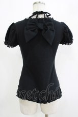 画像2: Angelic Pretty / 魔法の天使プリントカットソー Free ブラック H-26-09-07-066-AP-TO-NS-ZH (2)