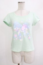 画像1: Angelic Pretty / 夢見るmagicalポニープリントカットソー Free ミント H-26-09-07-067-AP-TS-NS-ZH (1)