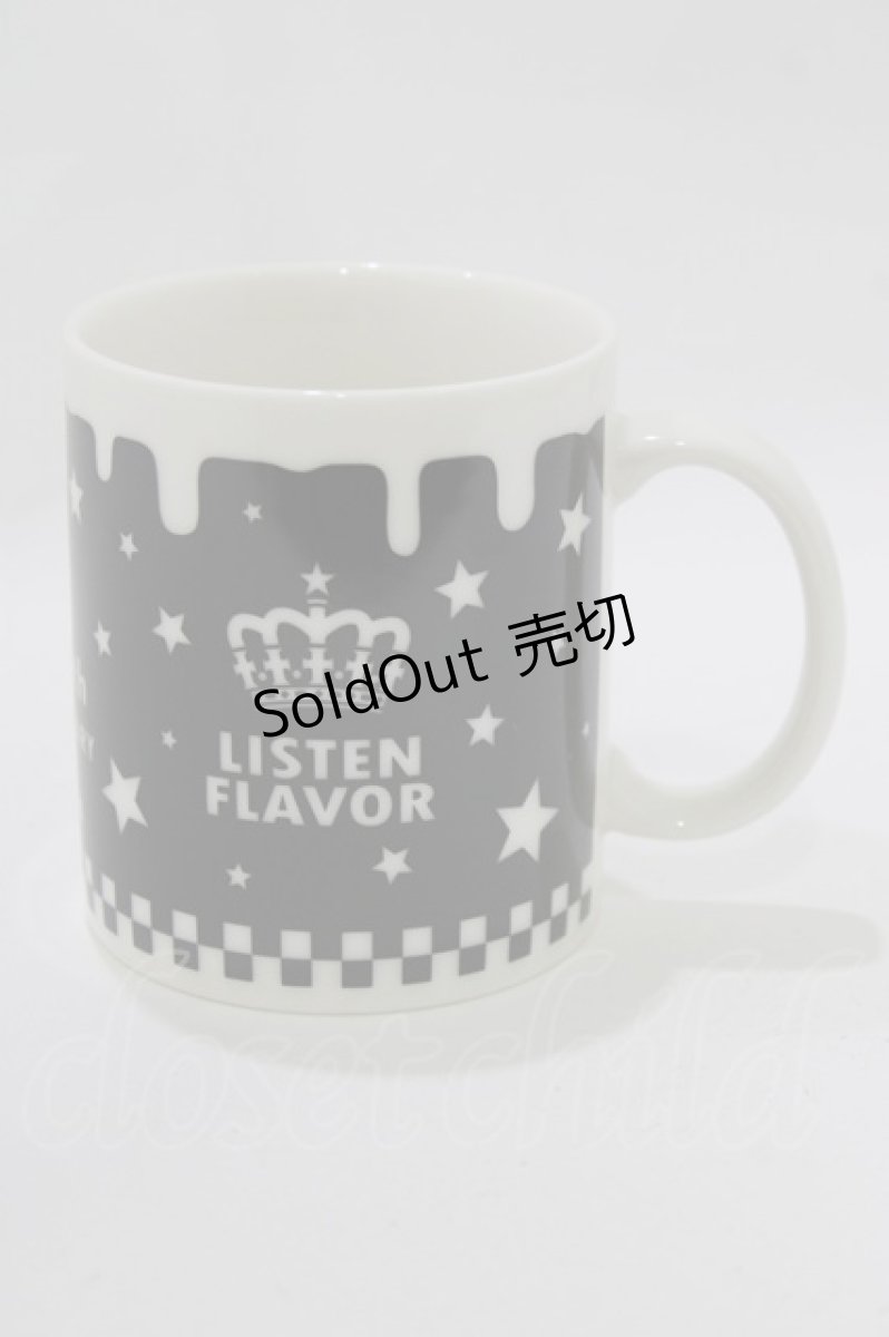 画像2: LISTEN FLAVOR / ロゴマグカップ  白 H-26-09-07-073-PU-ZA-NS-ZH (2)