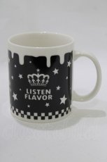 画像2: LISTEN FLAVOR / ロゴマグカップ  白 H-26-09-07-073-PU-ZA-NS-ZH (2)
