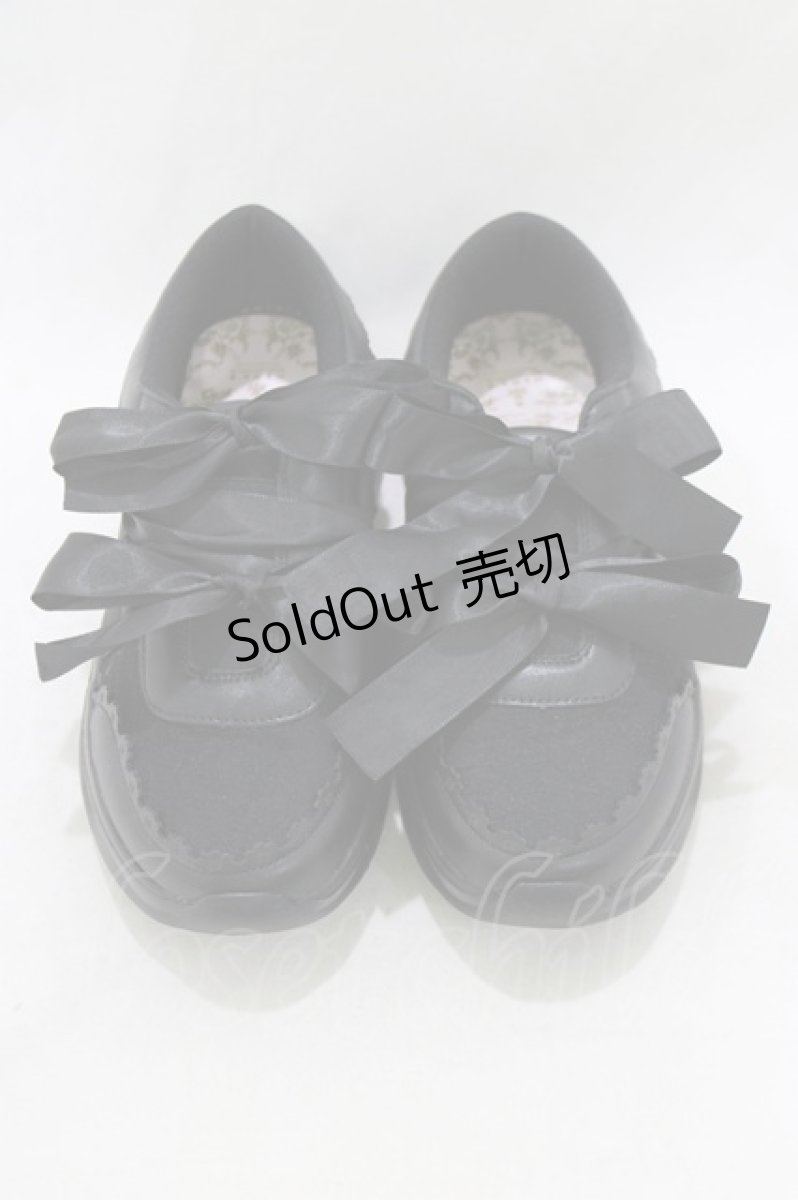 画像1: m petit by misako / NINA’S/スニーカー M ブラック H-26-09-07-078-LO-SH-NS-ZH (1)