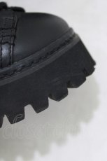 画像5: YOSUKE / ショートブーツ 22.5cm ブラック H-26-09-07-082-PU-SH-NS-ZH (5)