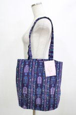 画像1: metamorphose / 薔薇の聖堂 トートBAG 縦約35cm×横約30cm マチ:約6cm 持ち手:約70cm ロイヤルパープル(Royal Purple) H-26-09-07-013-ME-BG-NS-ZH (1)