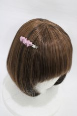 画像1: Jamie エーエヌケー / ハート3つクリップ  ピンク H-26-09-07-016-LO-AC-NS-ZH (1)