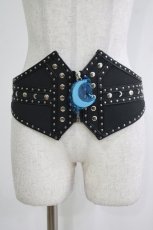 画像1: KILL STAR / Cosmic Goddess Waist Belt  ブラック H-26-09-08-068-PU-ZA-KB-ZH (1)