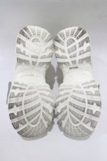 画像4: YOSUKE / 厚底スニーカー L(約24~24.5cm) リボン/シルバー H-26-09-08-085-PU-SH-KB-ZH (4)