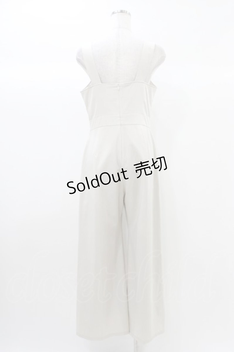 画像2: LEBECCA boutique / 奮励努力のサロペット Free アイボリー H-26-09-08-002-LO-OP-NS-ZH (2)