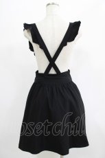 画像3: KILL STAR / YUNA SUSPENDER SKIRT XS ブラック H-26-09-08-018-PU-SK-KB-ZH (3)