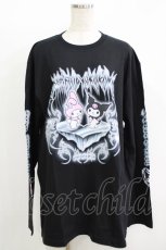 画像1: QOOZA / マイメロディ＆クロミコラボ L/S TEE  ブラック H-26-09-09-050-PU-TO-KB-ZH (1)