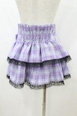 画像2: QOOZA / Kuromi mini skirt  ラベンダー H-26-09-09-004-PU-SK-KB-ZH (2)