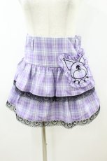 画像1: QOOZA / Kuromi mini skirt  ラベンダー H-26-09-09-059-PU-SK-KB-ZH (1)