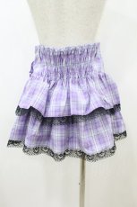 画像2: QOOZA / Kuromi mini skirt  ラベンダー H-26-09-09-059-PU-SK-KB-ZH (2)