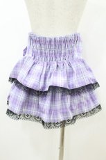 画像2: QOOZA / Kuromi mini skirt  ラベンダー H-26-09-09-061-PU-SK-KB-ZH (2)