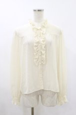 画像1: MILK / シャドウスターブラウス  アイボリー H-26-09-09-1037-ML-BL-AK-ZH (1)