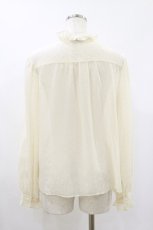 画像2: MILK / シャドウスターブラウス  アイボリー H-26-09-09-1037-ML-BL-AK-ZH (2)
