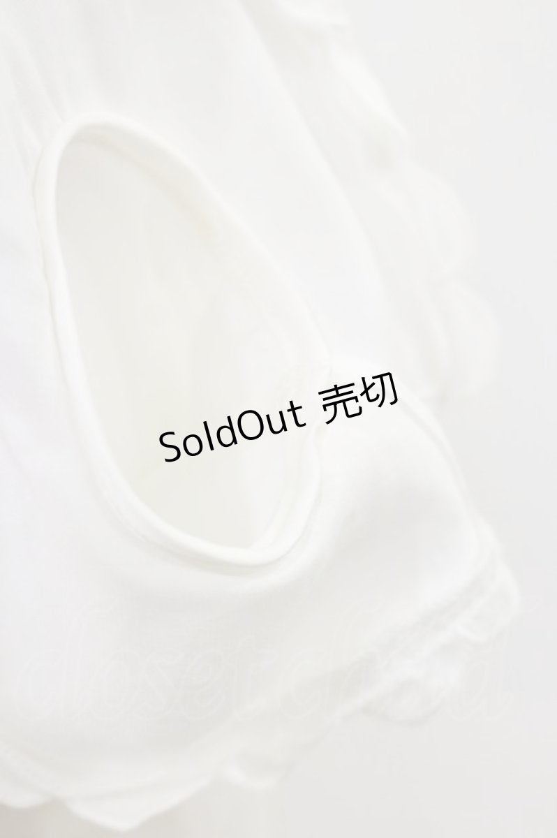 画像3: MILK / プリーツレースブラウス  オフ H-26-09-09-1040-ML-BL-AK-ZH (3)