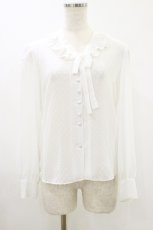 画像1: MILK / チェリーズブラウス  オフ H-26-09-09-1047-ML-BL-AK-ZH (1)