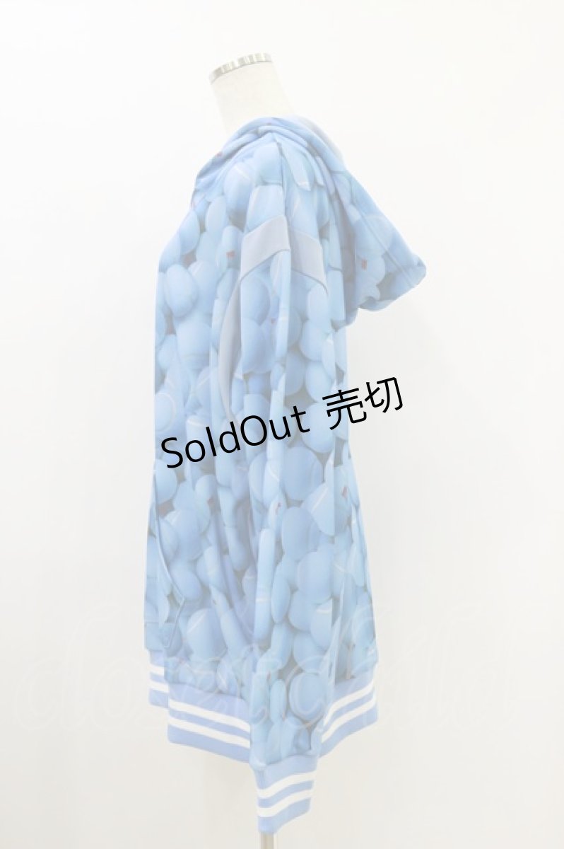 画像3: MILKBOY / TENNIS BOY HOODIE  ブルー H-26-09-09-1048-MB-TO-AK-ZH (3)