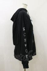 画像3: LISTEN FLAVOR / サイバーうさ耳ヘッドホンパーカー  黒 H-26-09-09-1050-PU-TO-AK-ZH (3)