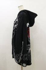 画像3: SEX POT ReVeNGe / ベルト付きZIPパーカー F 黒 H-26-09-09-1055-SP-TO-AK-ZH (3)