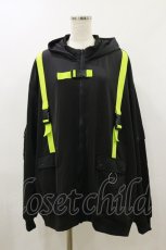 画像1: ACDC RAG / 渦雷ジャケット FREE 黒×グリーン H-26-09-09-1058-PU-TO-AK-ZH (1)
