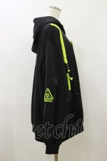 画像3: ACDC RAG / 渦雷ジャケット FREE 黒×グリーン H-26-09-09-1058-PU-TO-AK-ZH (3)
