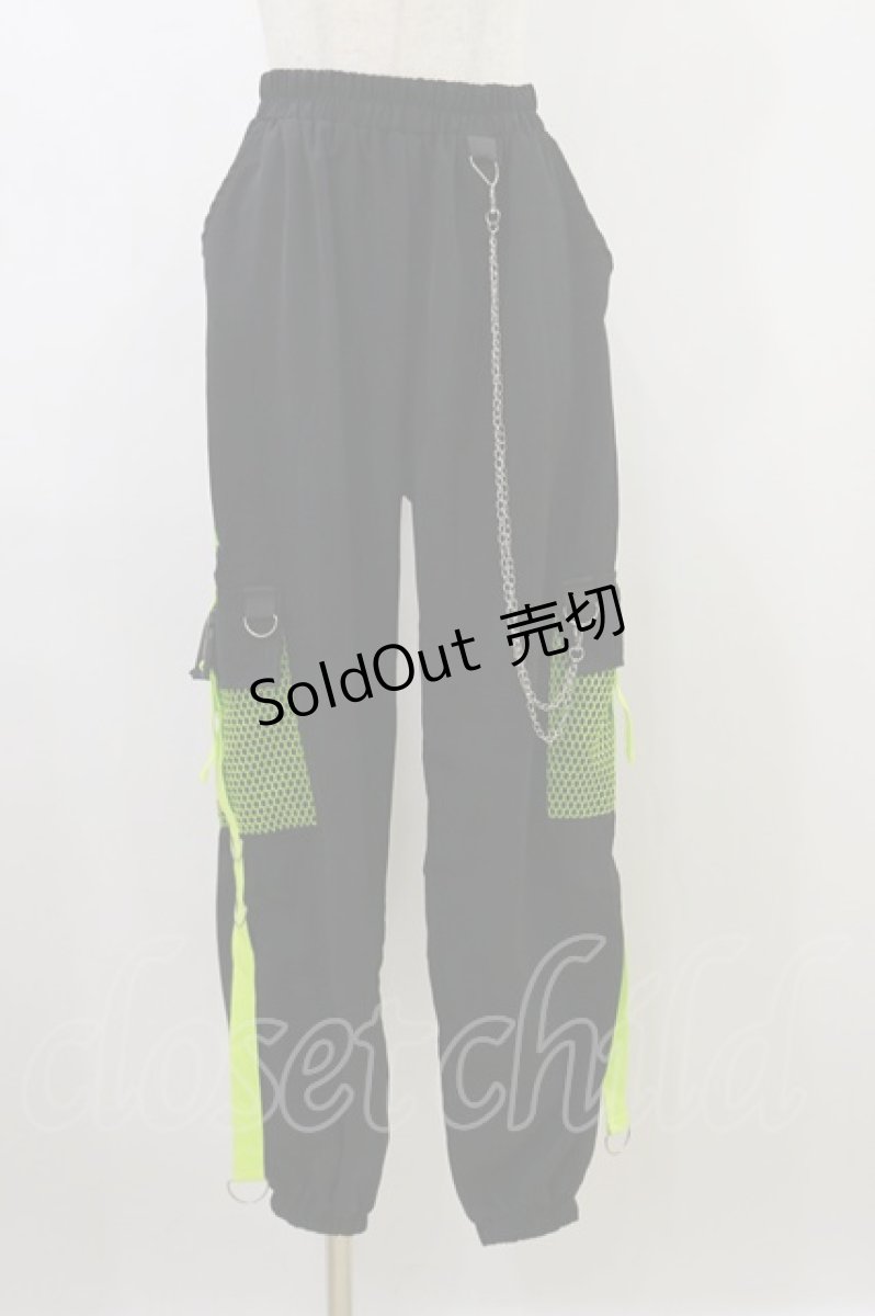 画像1: ACDC RAG / 渦雷 カーゴパンツ FREE 黒 H-26-09-09-1064-PU-PA-AK-ZH (1)