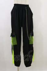 画像1: ACDC RAG / 渦雷 カーゴパンツ FREE 黒 H-26-09-09-1064-PU-PA-AK-ZH (1)