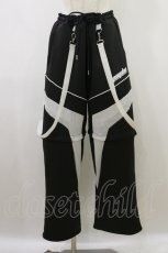 画像1: PSYCHO NATION / メッシュ切替パンツ 46 黒 H-26-09-09-1067-PU-PA-AK-ZH (1)