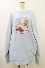 画像1: Candy Stripper / EAT ME SWEATワンピース 2 サックス H-26-09-09-1076-PU-OP-AK-ZH (1)