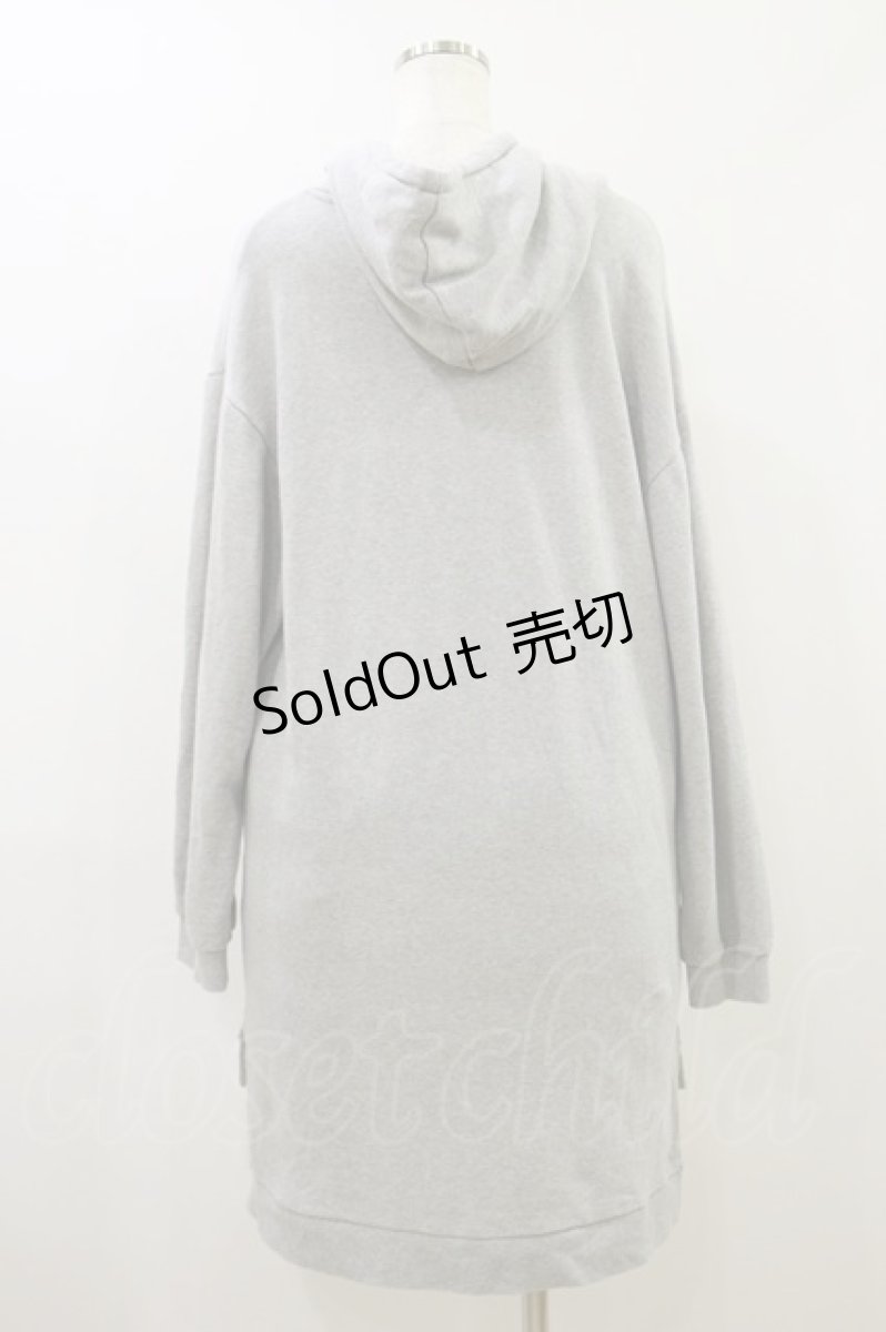 画像2: Candy Stripper / PRINT PARKER ONEPIECE 2 GREY H-26-09-09-1077-PU-OP-AK-ZH (2)
